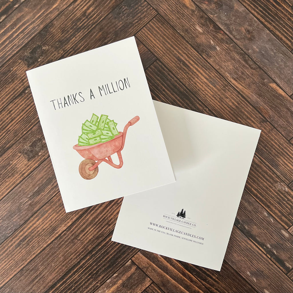 Thanks a Million Card