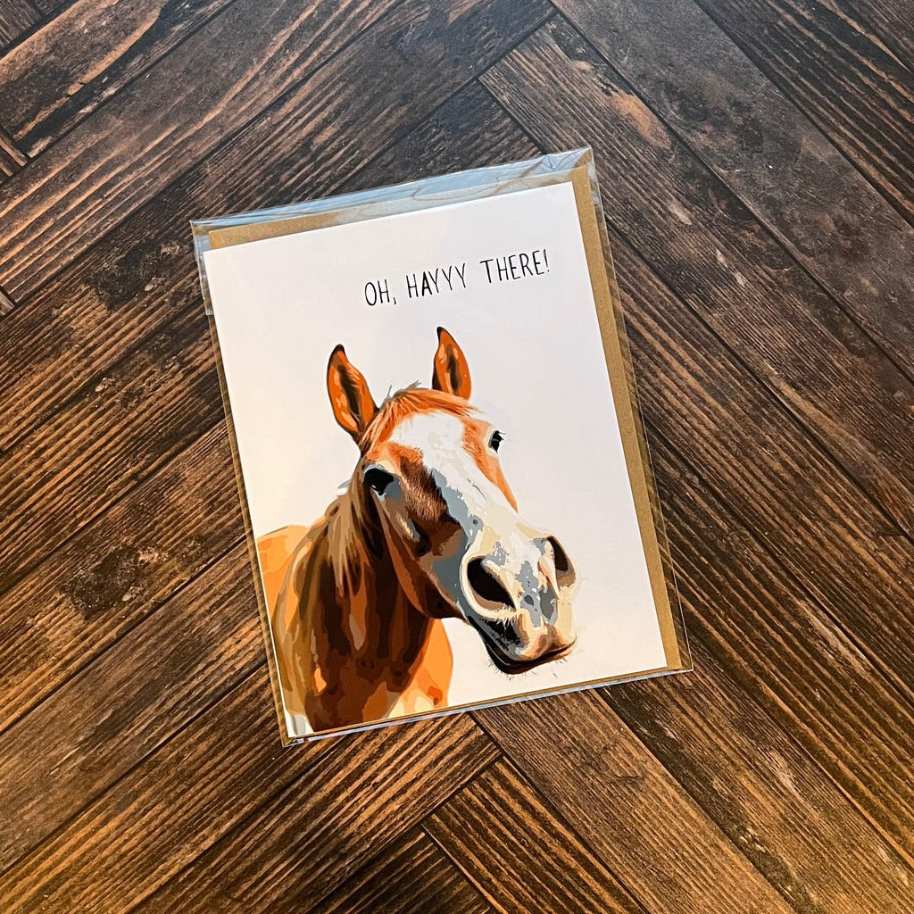 Oh Hayyy There Card