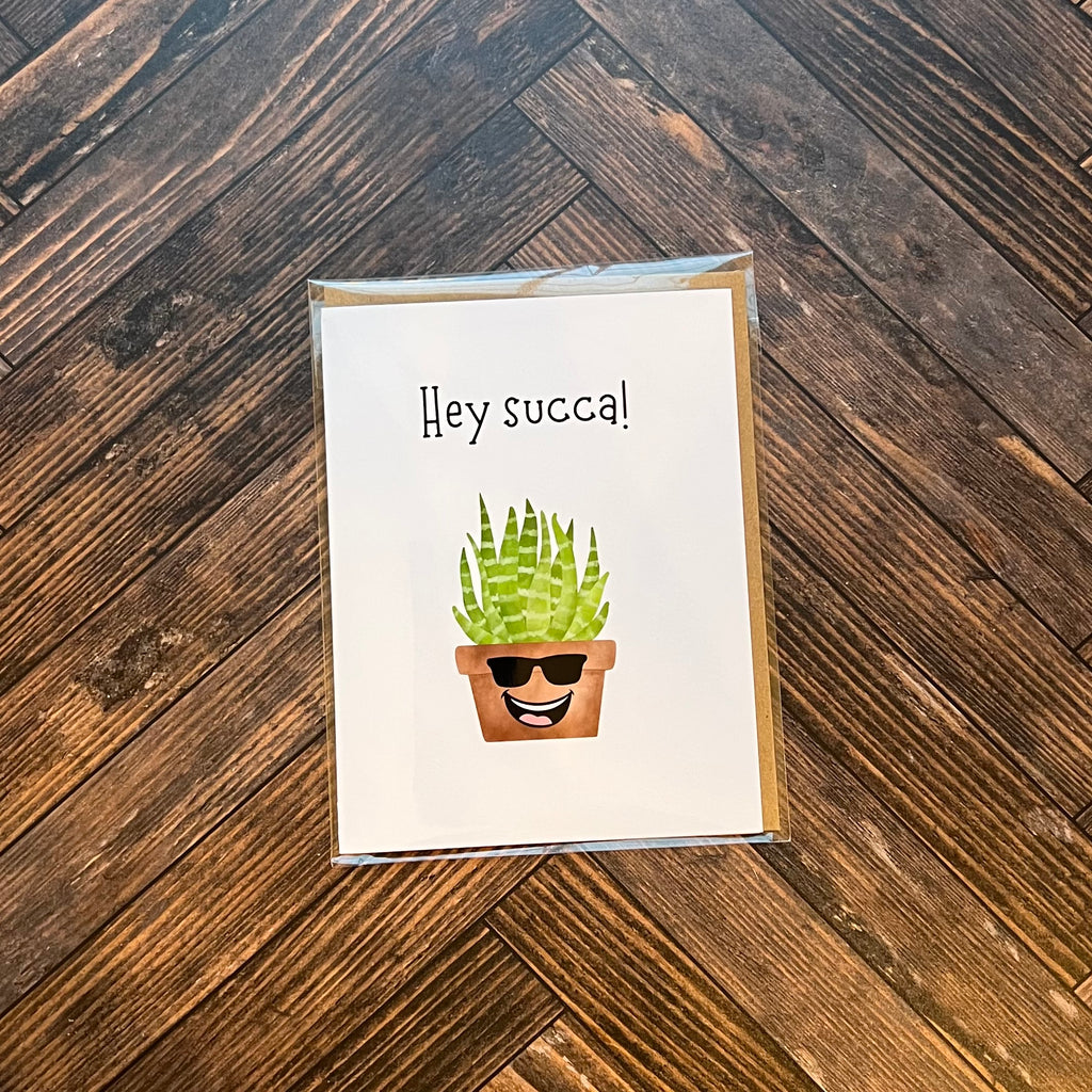 Succulent Card